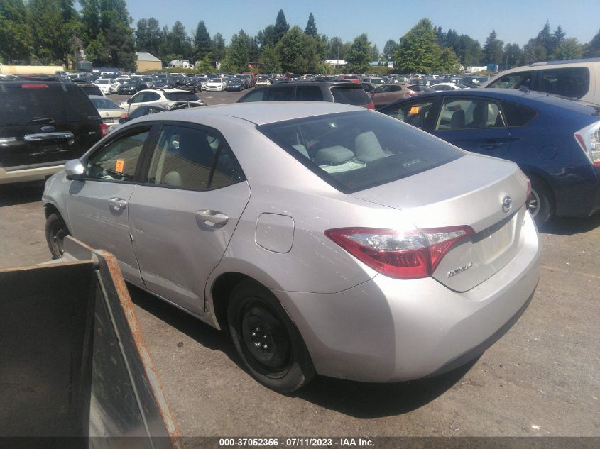 2016 TOYOTA COROLLA L/LE/S/S PLUS/LE PLUS - 2T1BURHE4GC622795