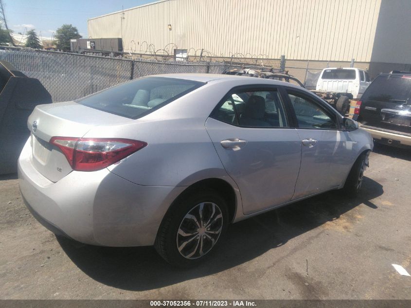 2016 TOYOTA COROLLA L/LE/S/S PLUS/LE PLUS - 2T1BURHE4GC622795