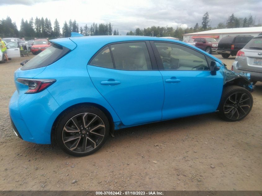 2019 TOYOTA COROLLA HATCHBACK SE/XSE JTNK4RBE4K3038192