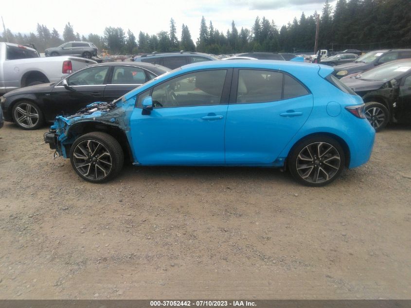 2019 TOYOTA COROLLA HATCHBACK SE/XSE JTNK4RBE4K3038192