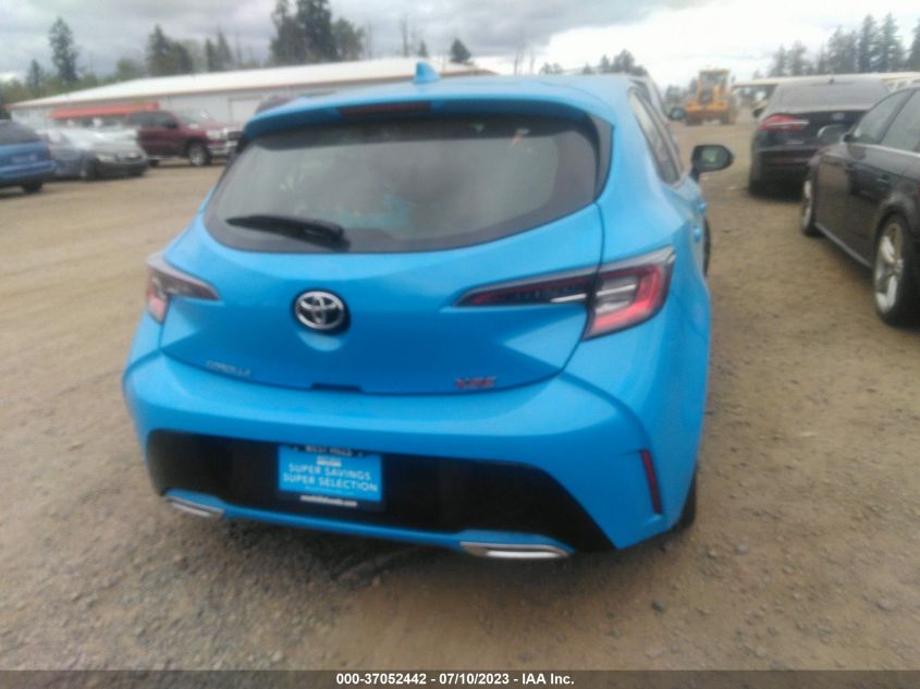 2019 TOYOTA COROLLA HATCHBACK SE/XSE JTNK4RBE4K3038192