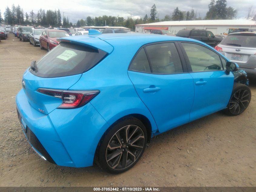 2019 TOYOTA COROLLA HATCHBACK SE/XSE JTNK4RBE4K3038192
