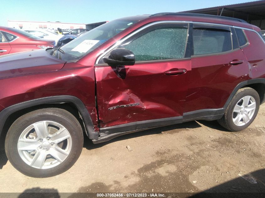 2022 JEEP COMPASS LATITUDE - 3C4NJCBB8NT137331