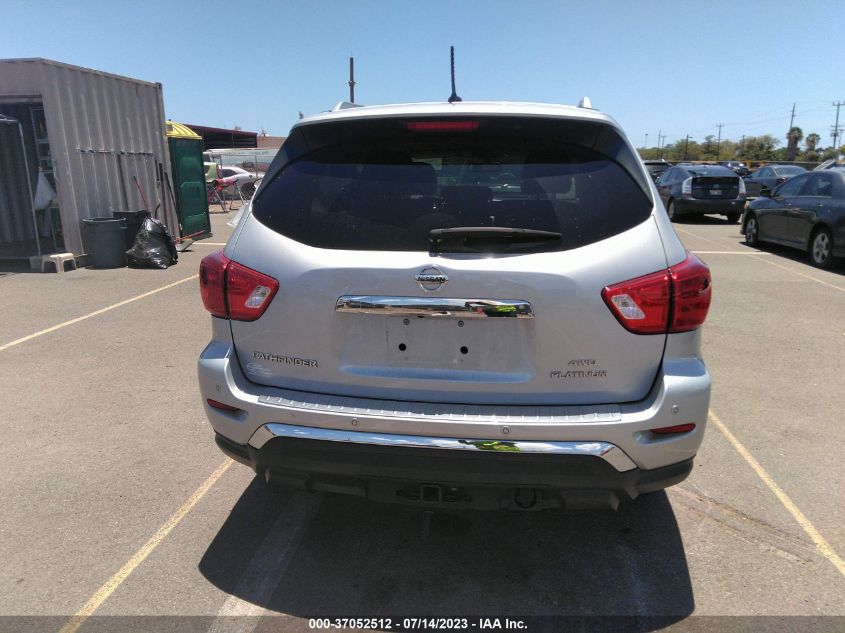 2017 NISSAN PATHFINDER PLATINUM - 5N1DR2MM0HC621471