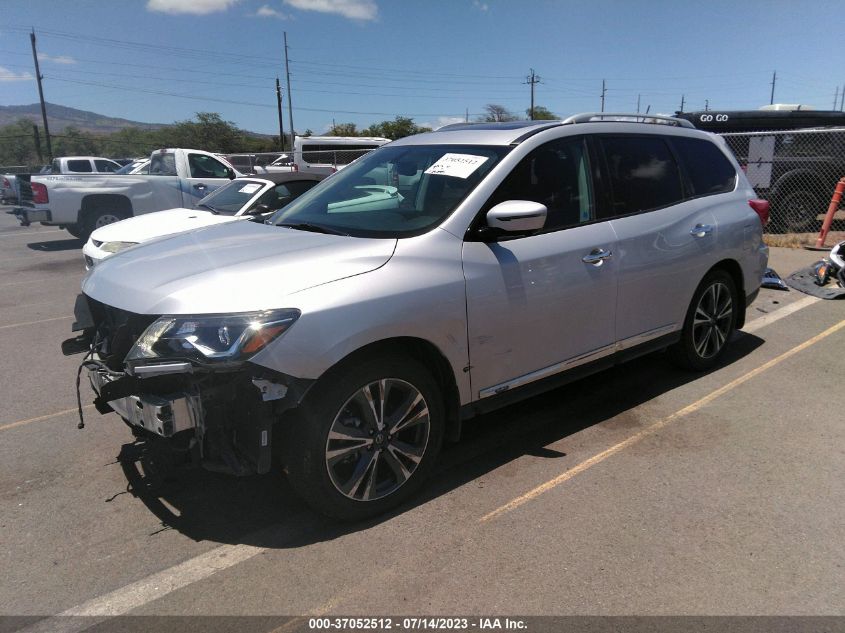 2017 NISSAN PATHFINDER PLATINUM - 5N1DR2MM0HC621471