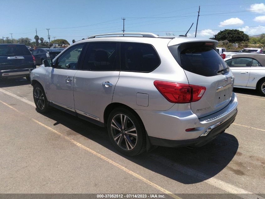 2017 NISSAN PATHFINDER PLATINUM - 5N1DR2MM0HC621471