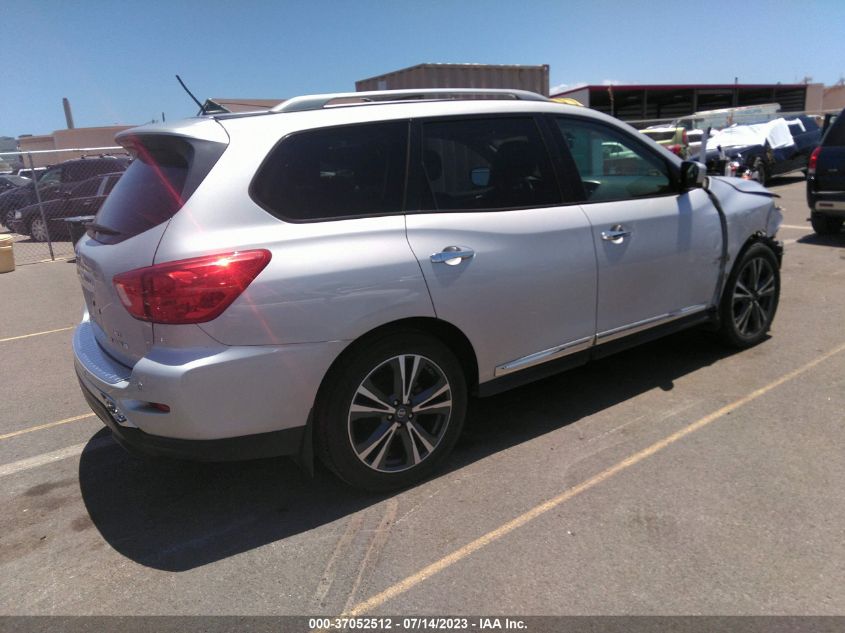 2017 NISSAN PATHFINDER PLATINUM - 5N1DR2MM0HC621471