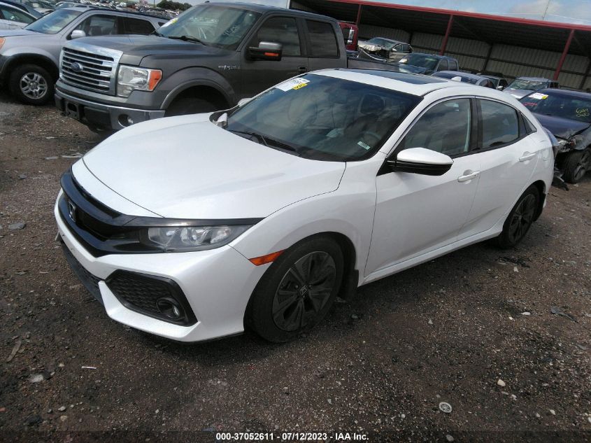 2017 HONDA CIVIC HATCHBACK EX - SHHFK7H58HU203291