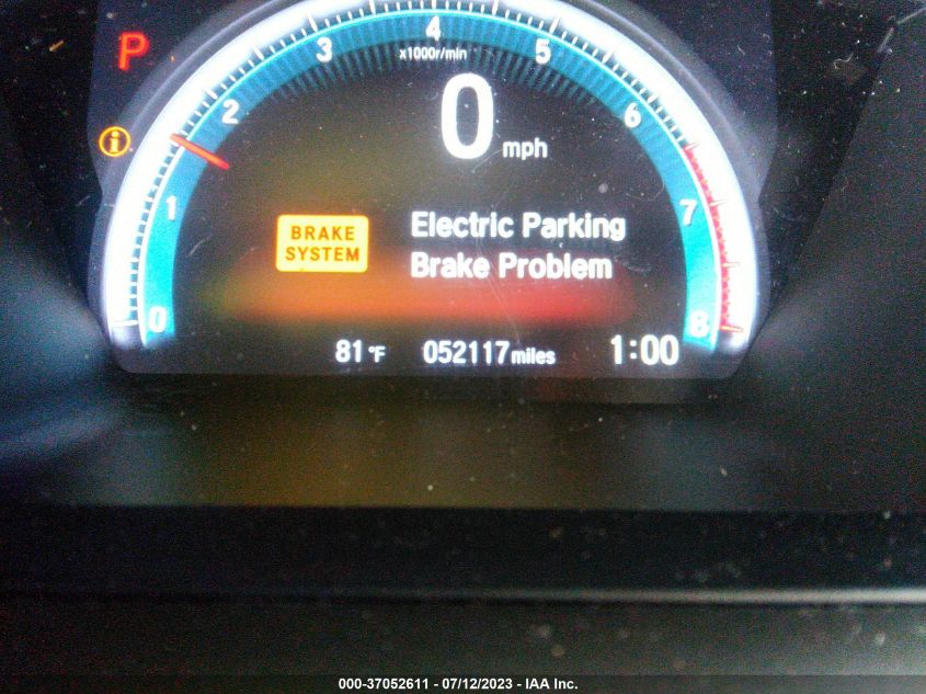 2017 HONDA CIVIC HATCHBACK EX - SHHFK7H58HU203291