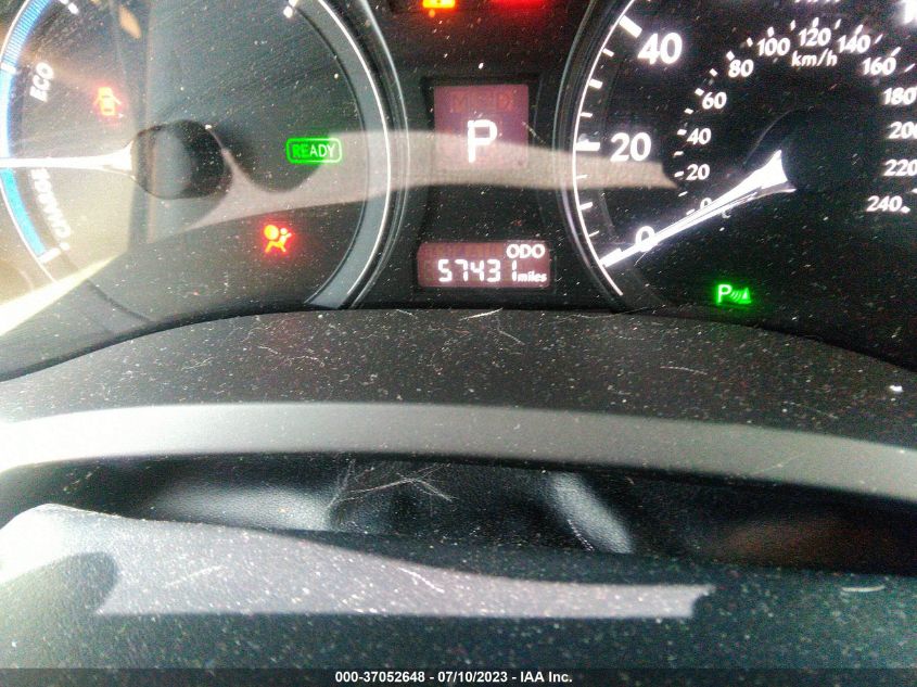 2013 LEXUS RX 450H - JTJZB1BA8D2009100