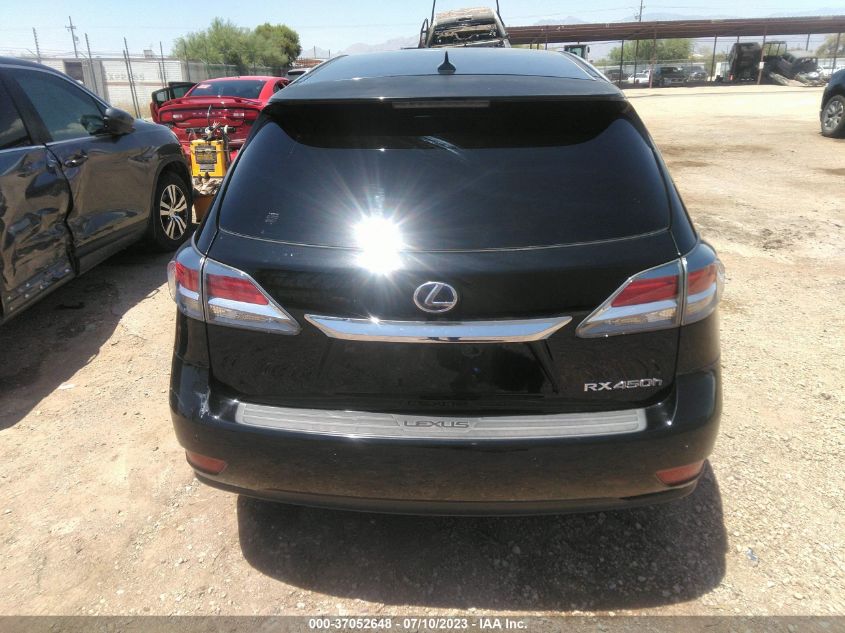 2013 LEXUS RX 450H - JTJZB1BA8D2009100