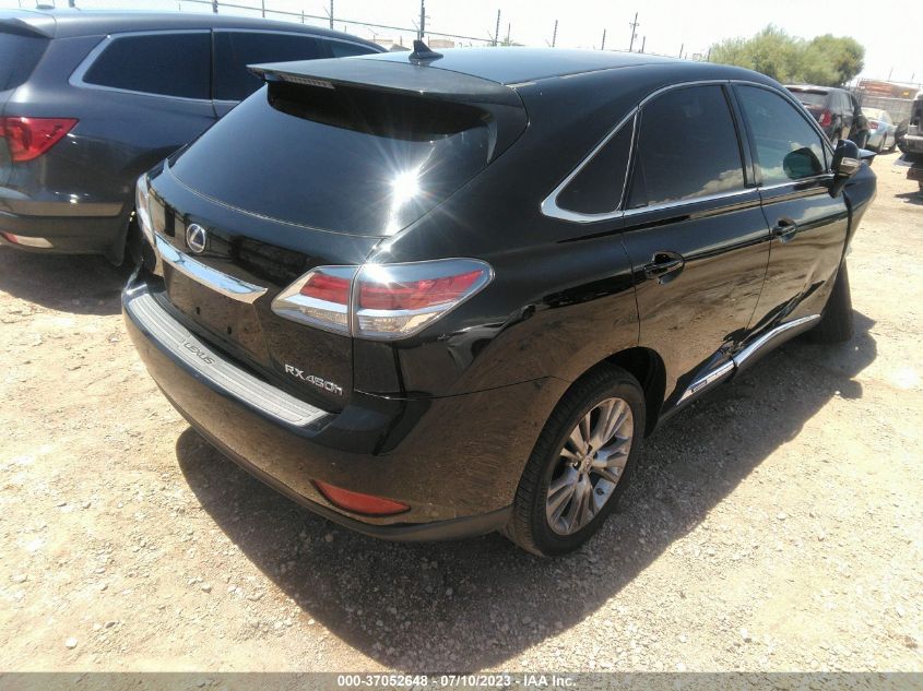 2013 LEXUS RX 450H - JTJZB1BA8D2009100