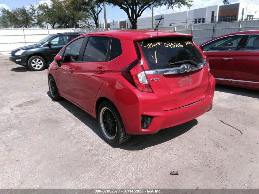 2016 HONDA FIT EX - JHMGK5H75GX045216