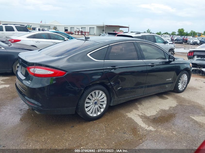 2015 FORD FUSION SE HYBRID - 3FA6P0LU5FR118239