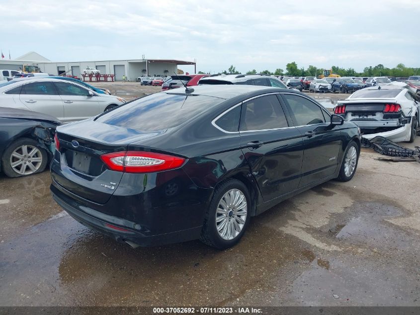 2015 FORD FUSION SE HYBRID - 3FA6P0LU5FR118239