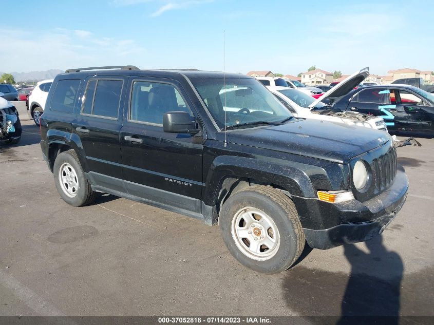 2013 JEEP PATRIOT SPORT - 1C4NJPBA2DD129986