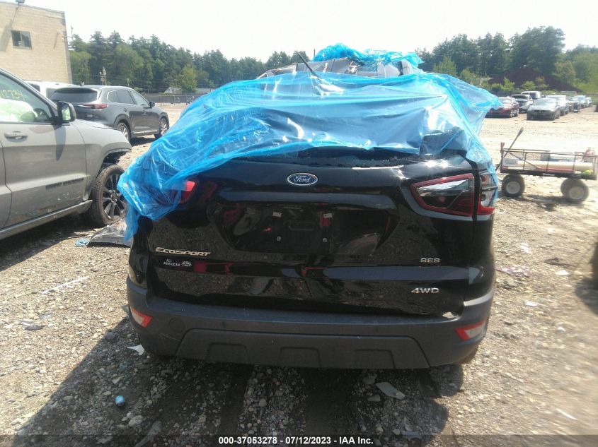 2019 FORD ECOSPORT SES - MAJ6S3JL9KC258216