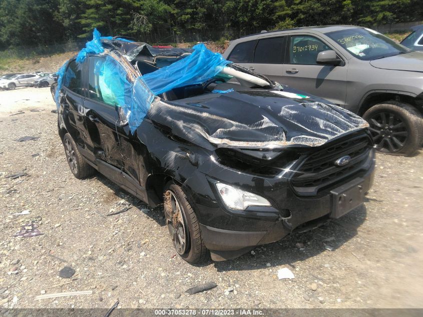 Lot #2539232440 2019 FORD ECOSPORT SES salvage car