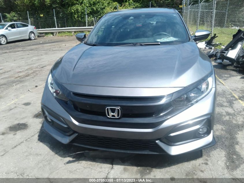 2021 HONDA CIVIC HATCHBACK SPORT - SHHFK7H45MU227324