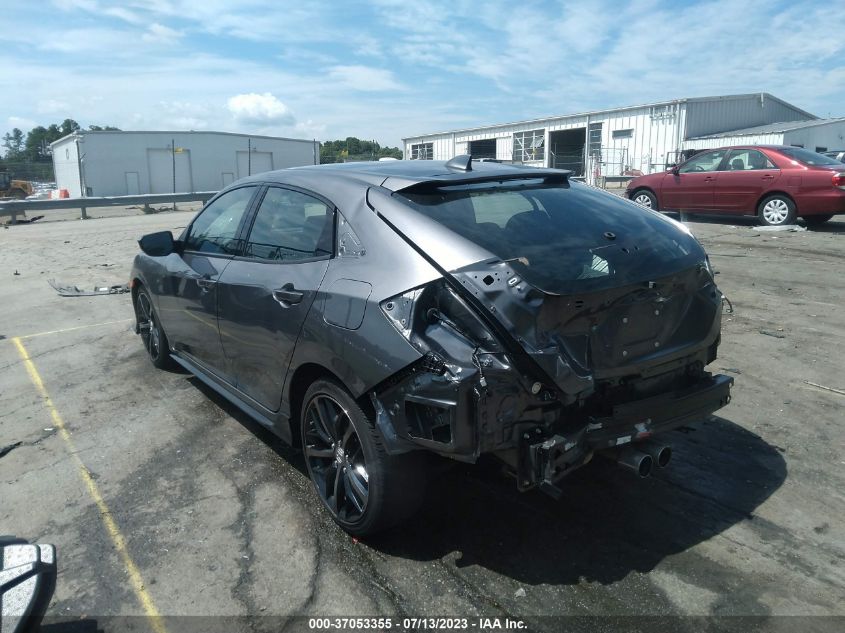 2021 HONDA CIVIC HATCHBACK SPORT - SHHFK7H45MU227324