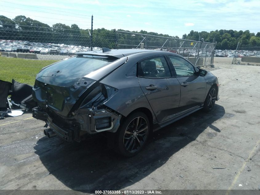 2021 HONDA CIVIC HATCHBACK SPORT - SHHFK7H45MU227324