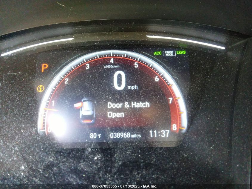 2021 HONDA CIVIC HATCHBACK SPORT - SHHFK7H45MU227324