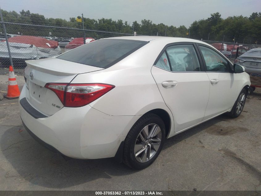 2014 TOYOTA COROLLA LE ECO - 5YFBPRHE9EP004134