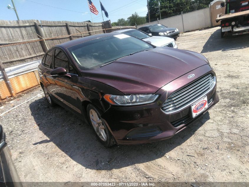 2013 FORD FUSION SE - 3FA6P0H76DR284141