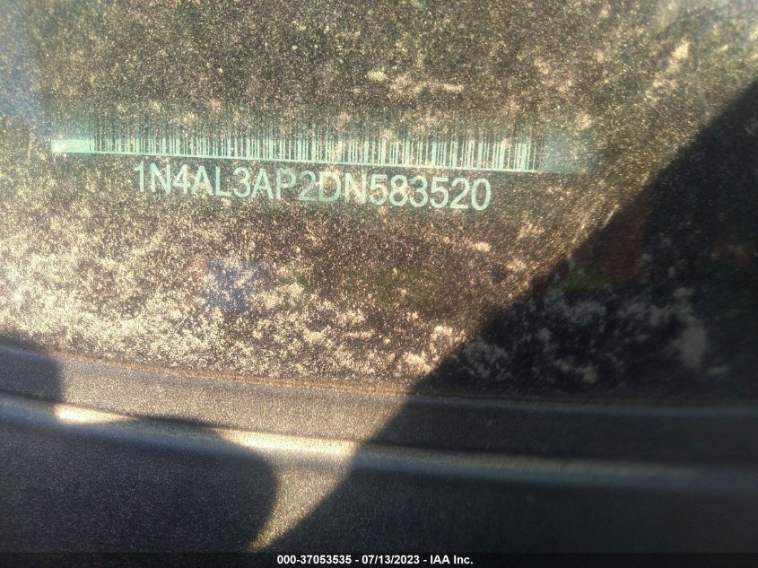 2013 NISSAN ALTIMA 2.5 S - 1N4AL3AP2DN583520