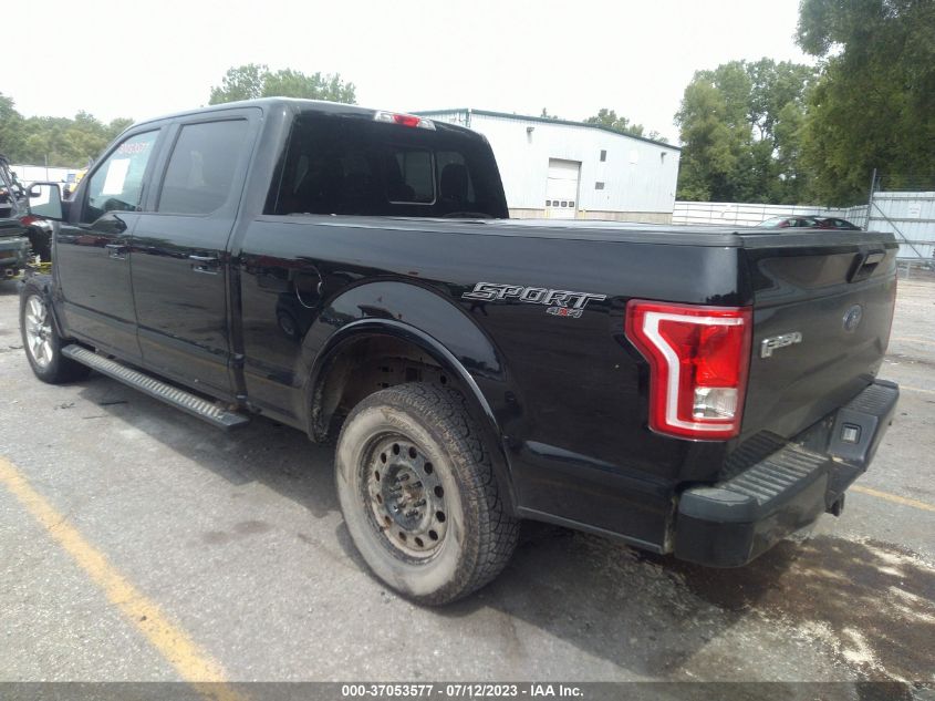 2016 FORD F-150 XLT/XL/LARIAT/PLATINUM - 1FTFW1EFXGFC87415