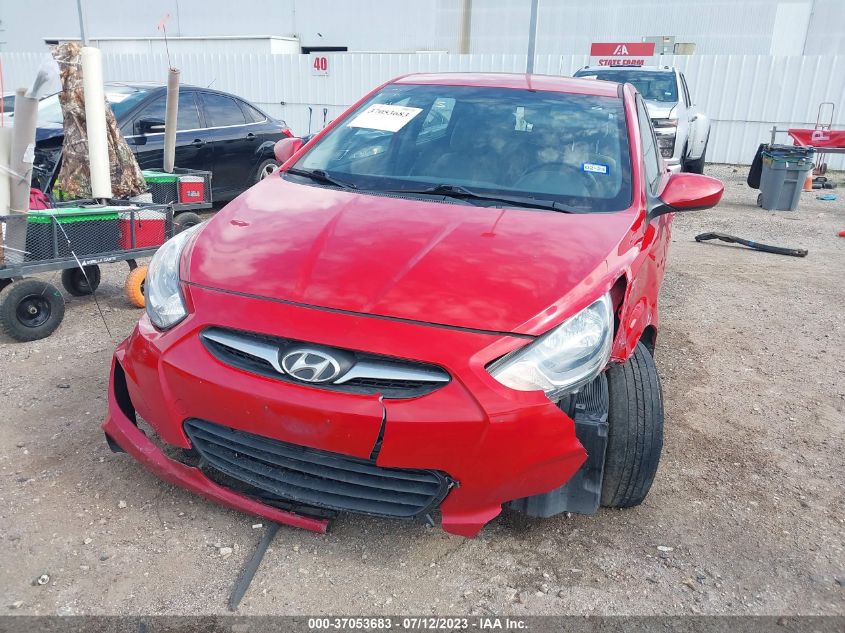 2013 HYUNDAI ACCENT GS - KMHCT5AE7DU087322