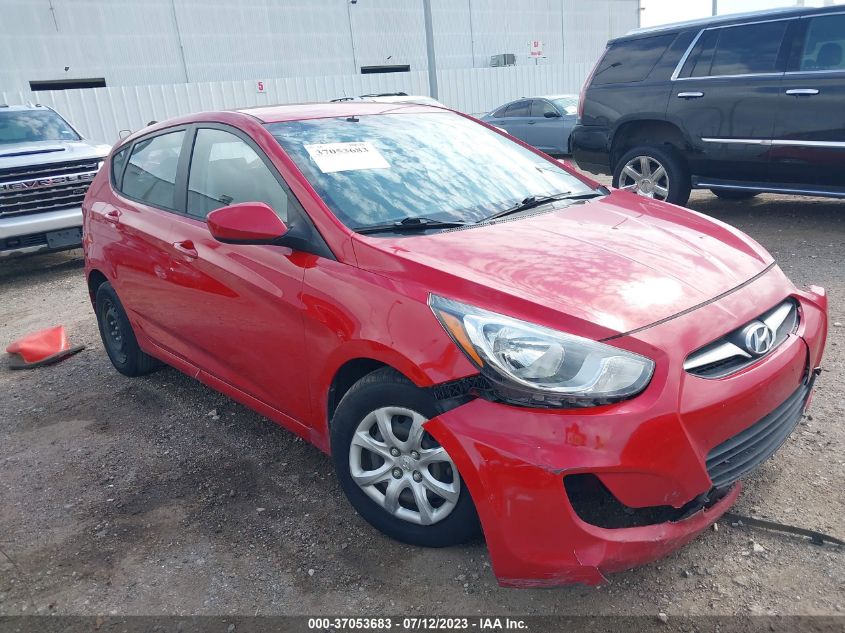 2013 HYUNDAI ACCENT GS - KMHCT5AE7DU087322