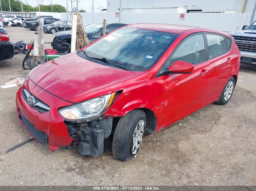 2013 HYUNDAI ACCENT GS - KMHCT5AE7DU087322
