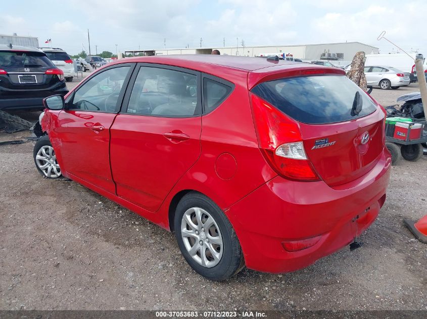 2013 HYUNDAI ACCENT GS - KMHCT5AE7DU087322