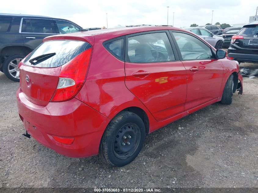 2013 HYUNDAI ACCENT GS - KMHCT5AE7DU087322
