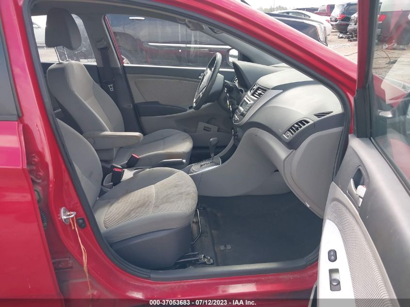 2013 HYUNDAI ACCENT GS - KMHCT5AE7DU087322