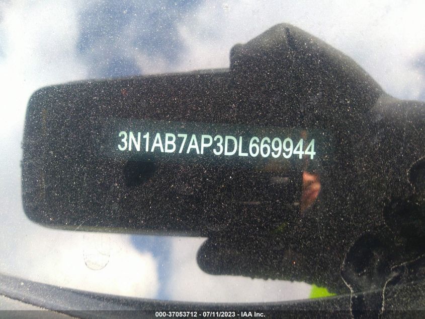 2013 NISSAN SENTRA S/SV/SR/SL - 3N1AB7AP3DL669944