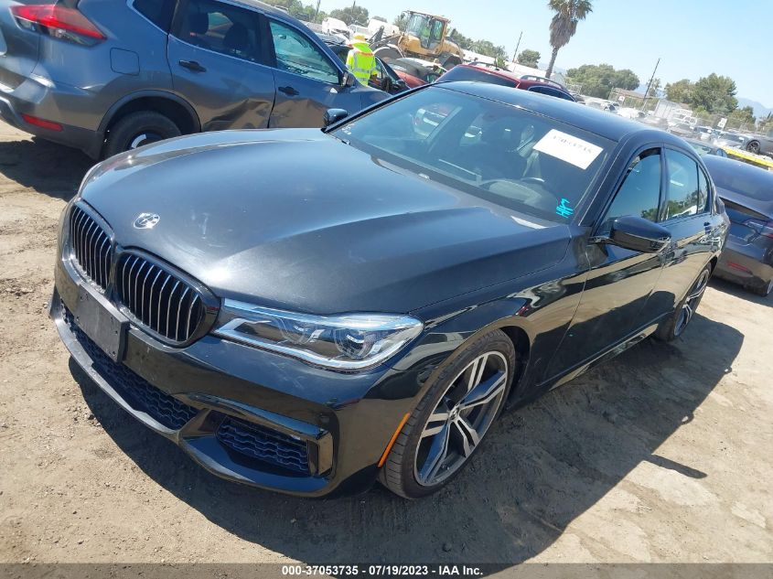 2017 BMW 7 SERIES 750I - WBA7F0C56HGM21306