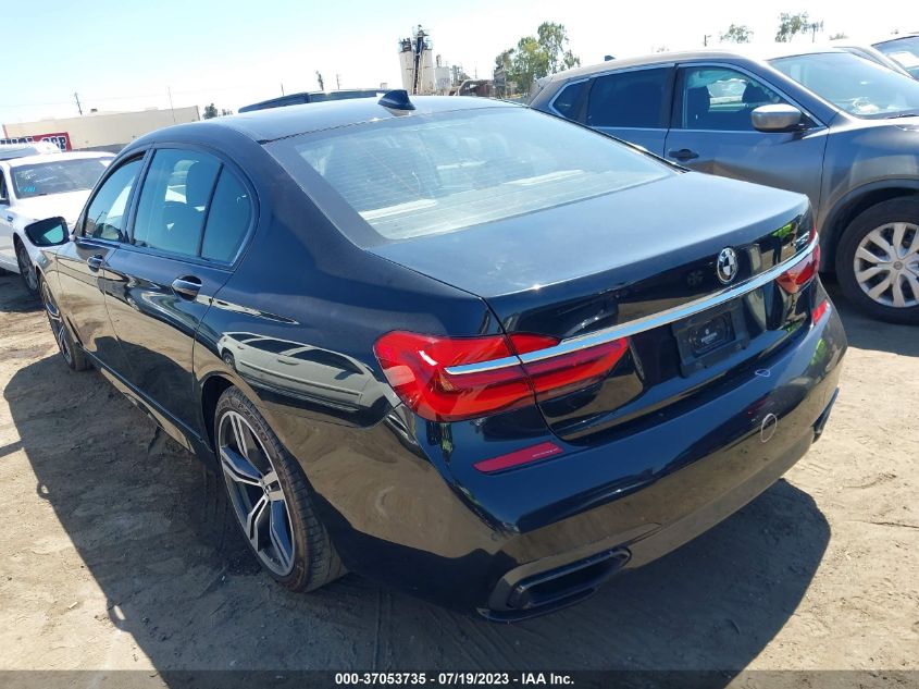 2017 BMW 7 SERIES 750I - WBA7F0C56HGM21306