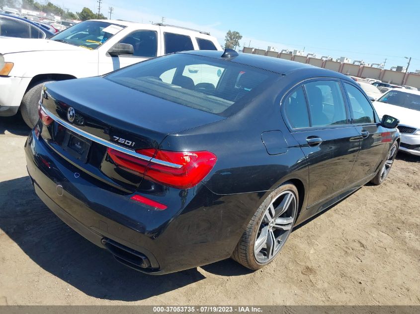 2017 BMW 7 SERIES 750I - WBA7F0C56HGM21306