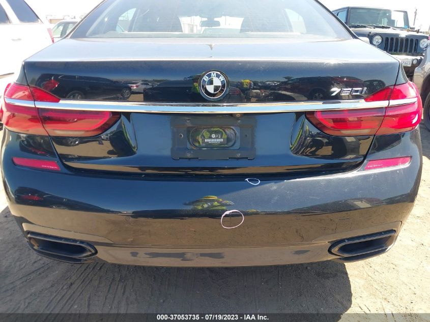 2017 BMW 7 SERIES 750I - WBA7F0C56HGM21306