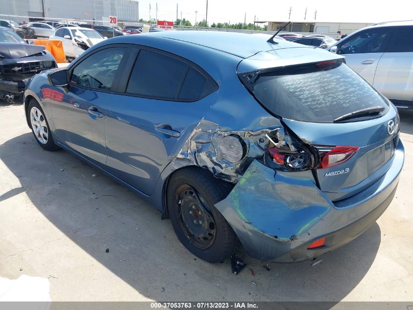 2016 MAZDA MAZDA3 I SPORT - 3MZBM1J72GM320407