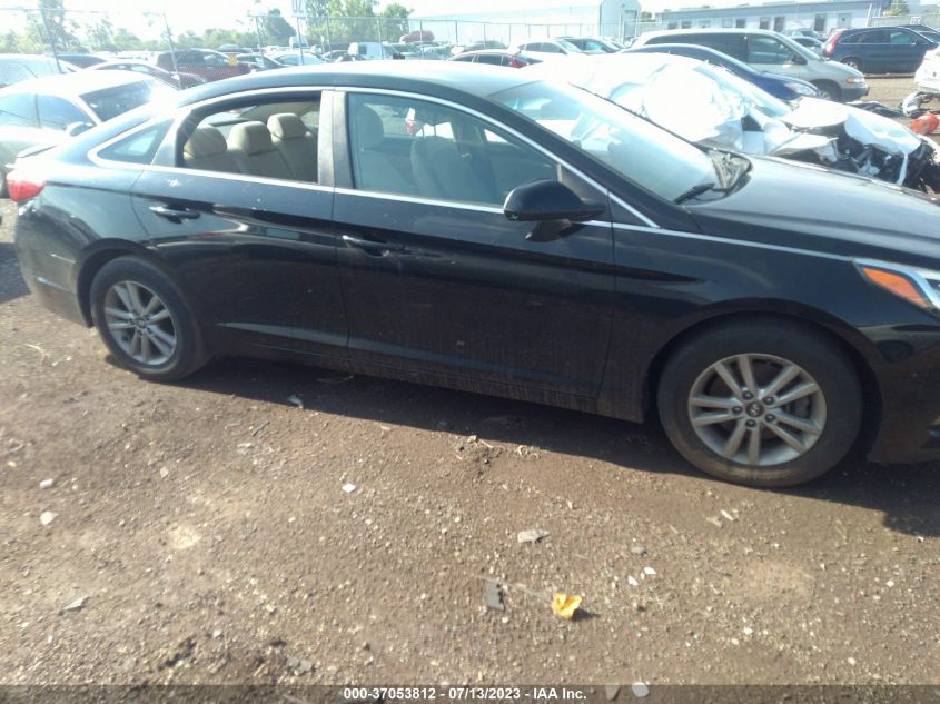 2015 HYUNDAI SONATA 2.4L SE - 5NPE24AF0FH120967
