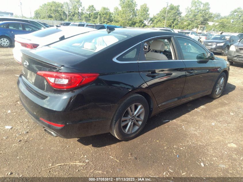 2015 HYUNDAI SONATA 2.4L SE - 5NPE24AF0FH120967