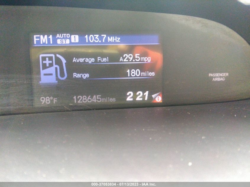 2013 HONDA CIVIC CPE LX - 2HGFG3A51DH505548