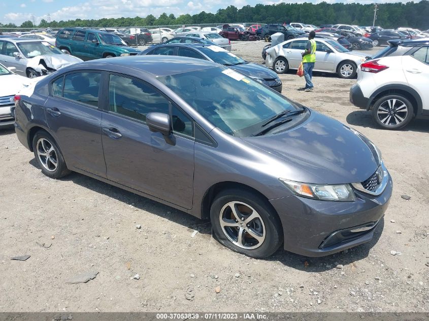2015 HONDA CIVIC SEDAN SE - 19XFB2F75FE278459