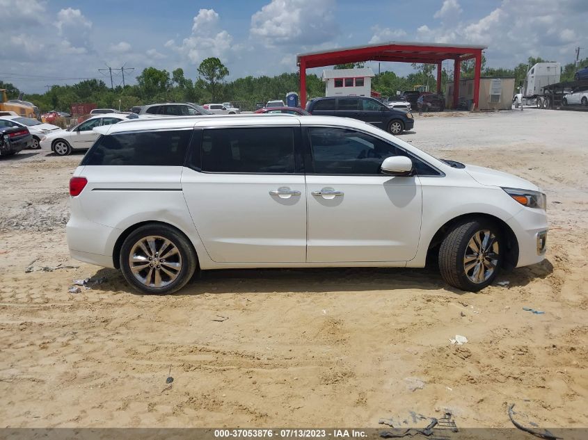 2016 KIA SEDONA SX-L - KNDME5C14G6181406