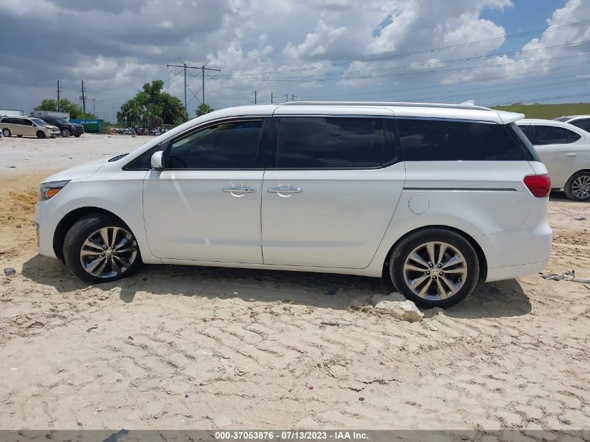 2016 KIA SEDONA SX-L - KNDME5C14G6181406