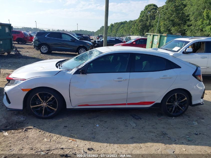2021 HONDA CIVIC HATCHBACK SPORT - SHHFK7H4XMU203472