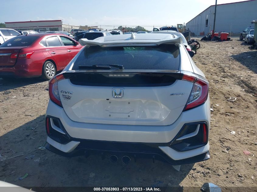 2021 HONDA CIVIC HATCHBACK SPORT - SHHFK7H4XMU203472
